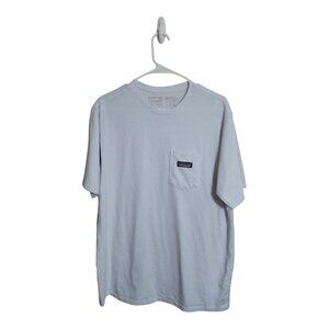 Patagonia Shirt Men M White Responsibili-Tee Gorpcore Camping Outdoors 37406